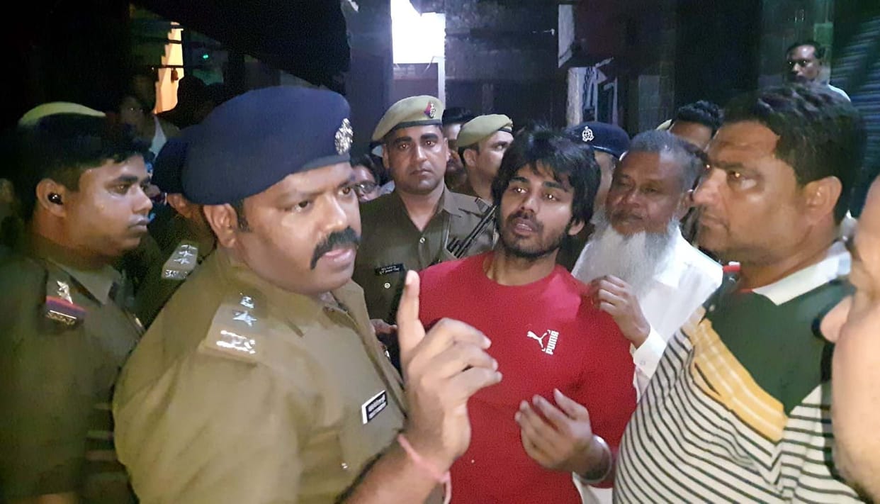 Firing in a dispute over the sale of intoxicants