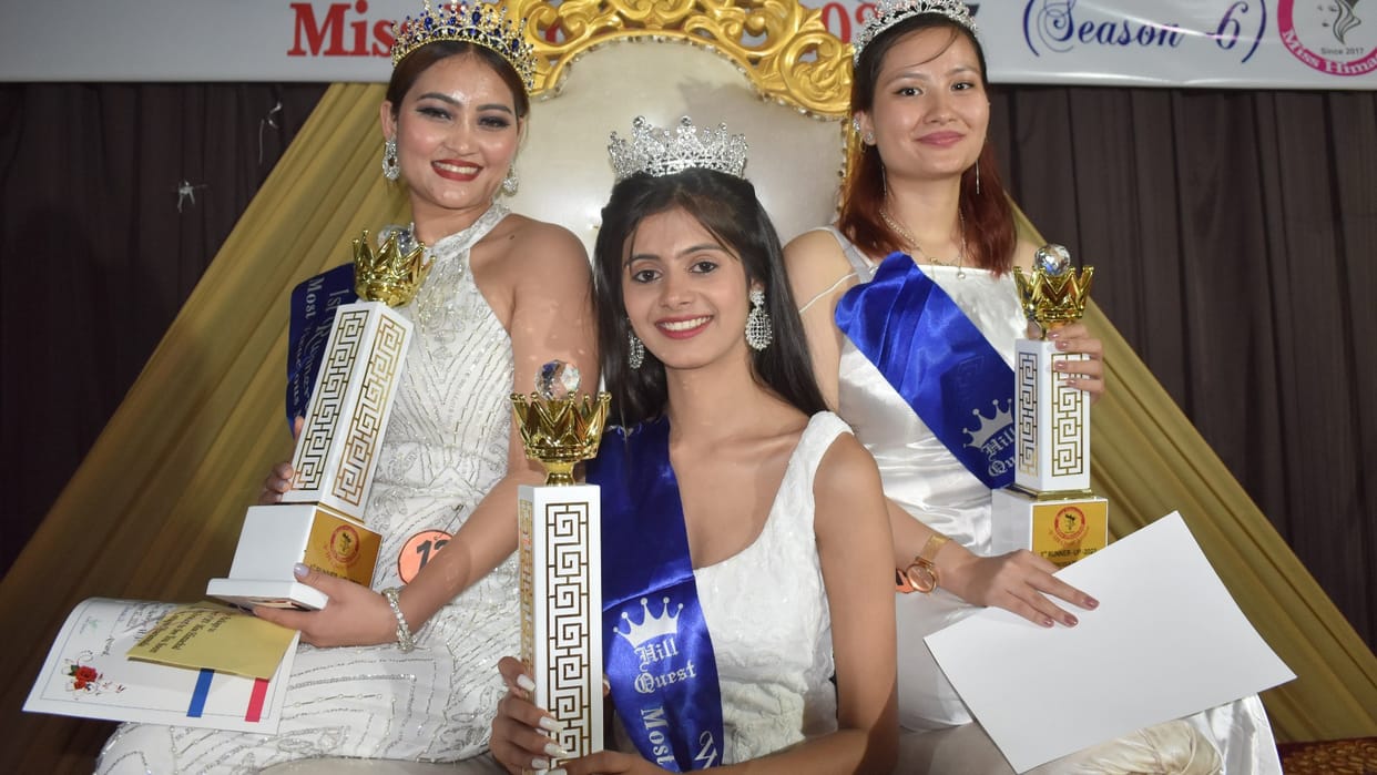 shimla news: Aanchal crowned as most vivacious Miss Himachal
