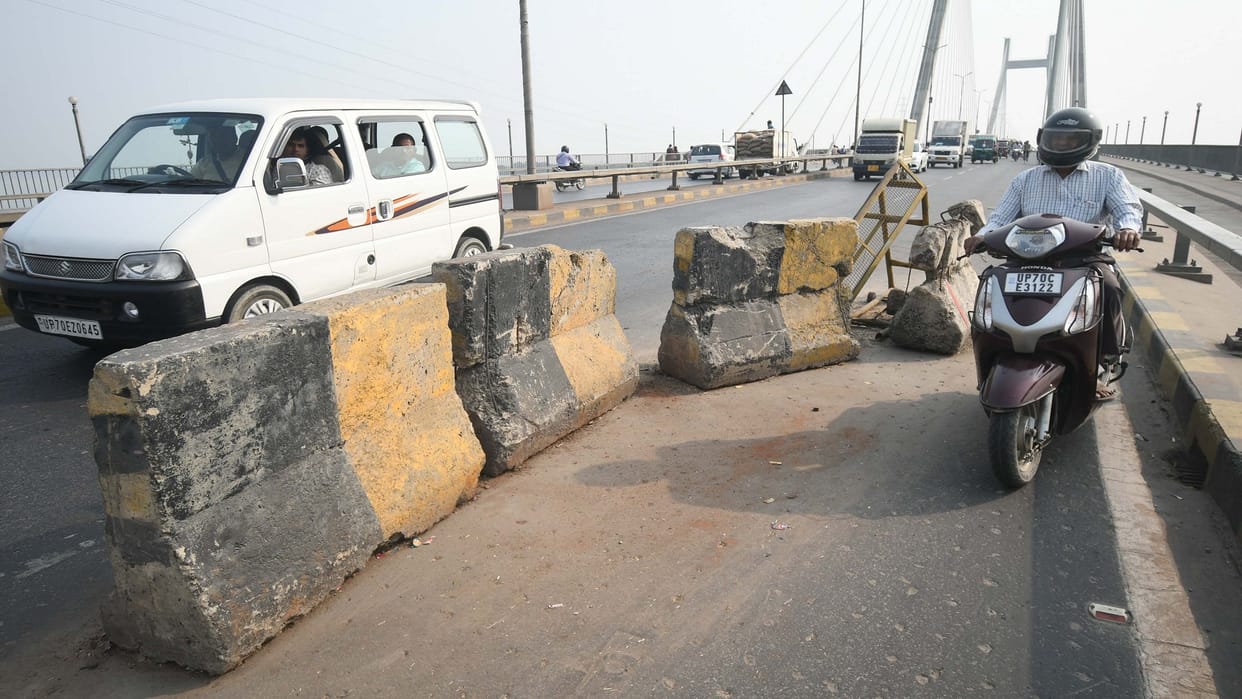 Repair of new Yamuna bridge with German technology started