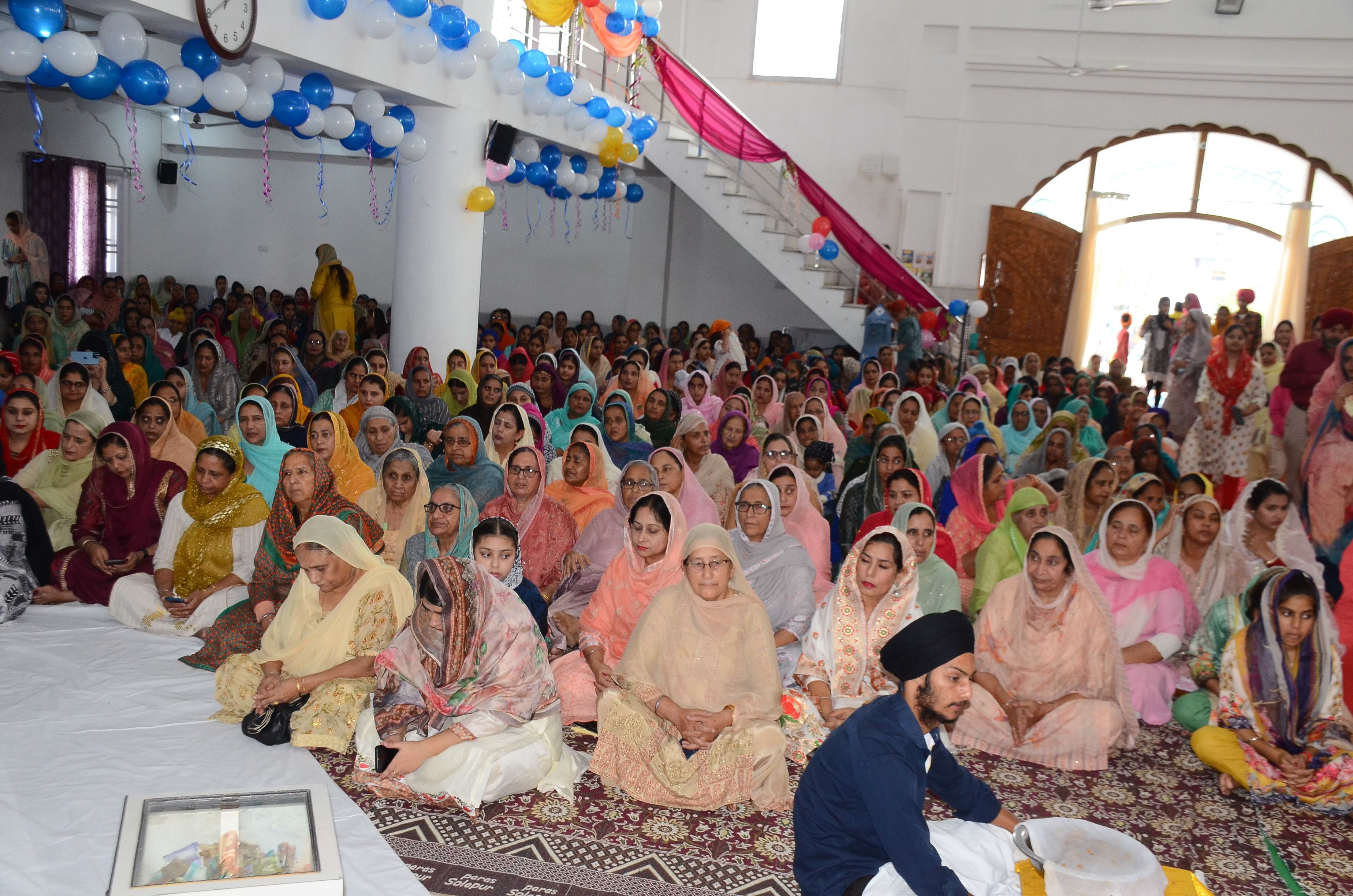 guru nanak jayanti kathua organized at Gurdwara Singh Sabha sawan chack