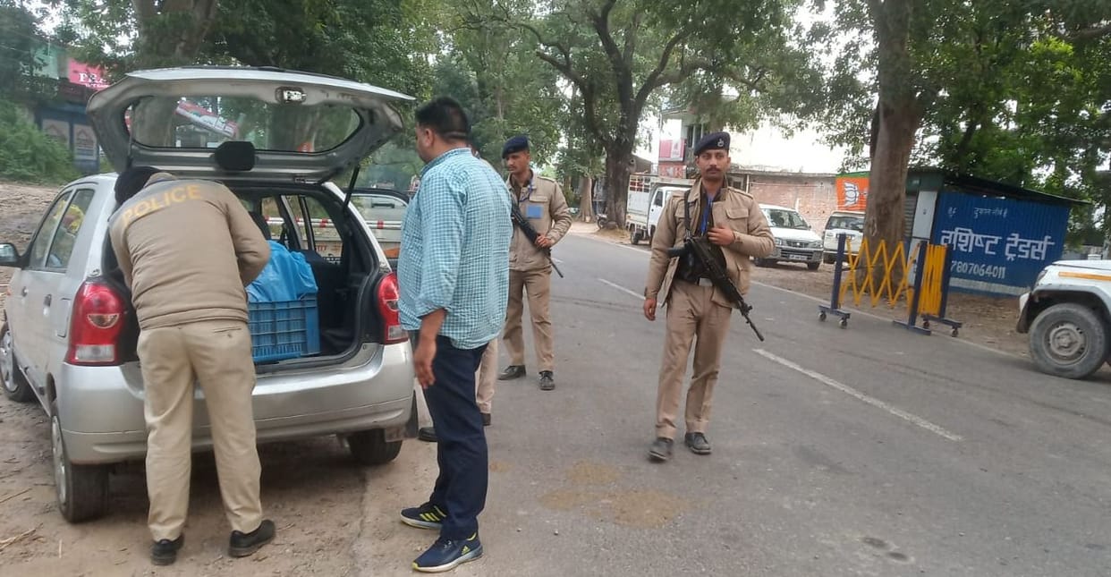 Modi rally: Khaki guarded every corner from Gagal to Chambi