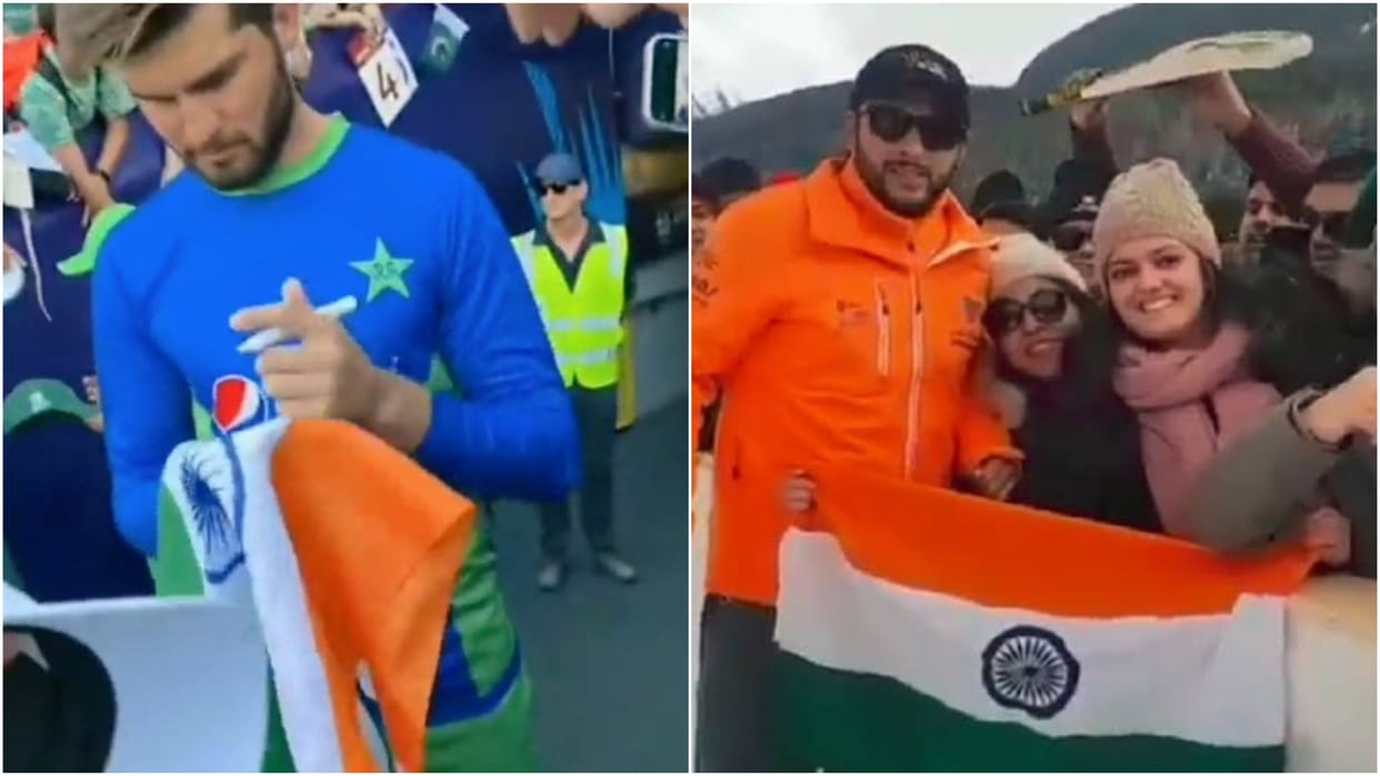 T20 World Cup: Shaheen Afridi met Indian fans in the style of father-in-law Shahid Afridi