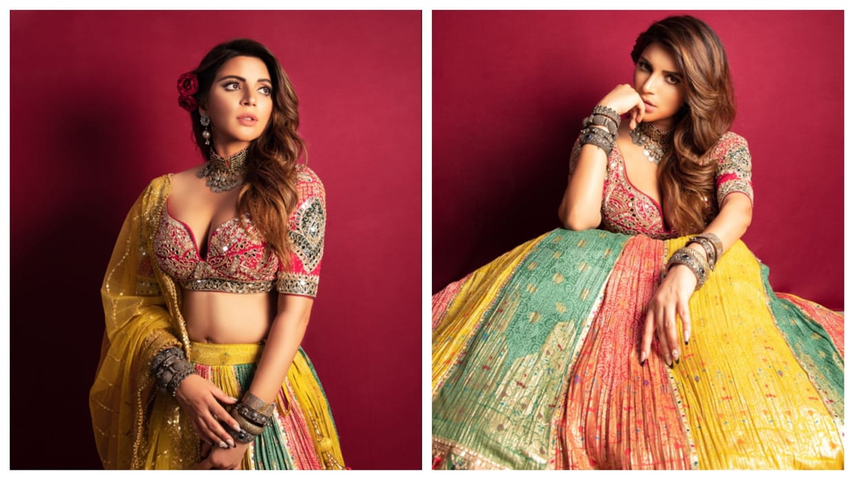 Actress Shama Sikander rules hearts with her Traditional Fashion Game