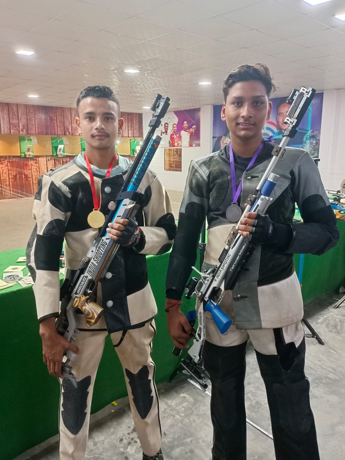 Medal winning shooters honored