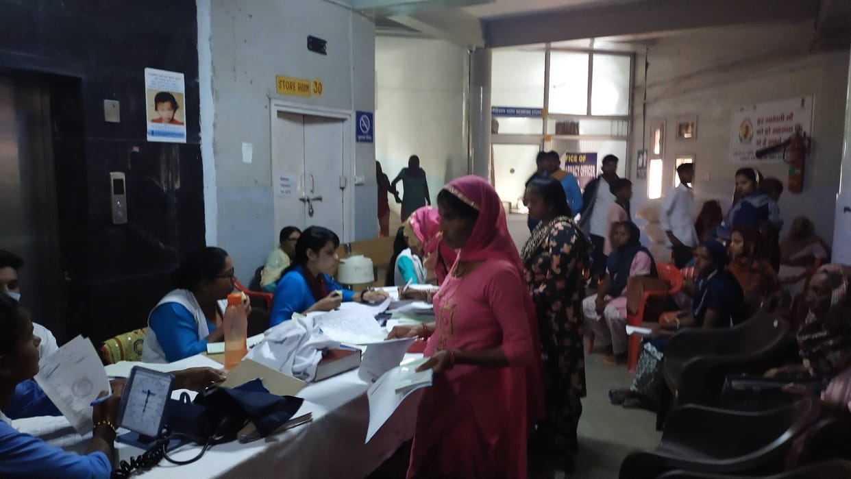140 pregnant women examined, camps to be held in seven hospitals today