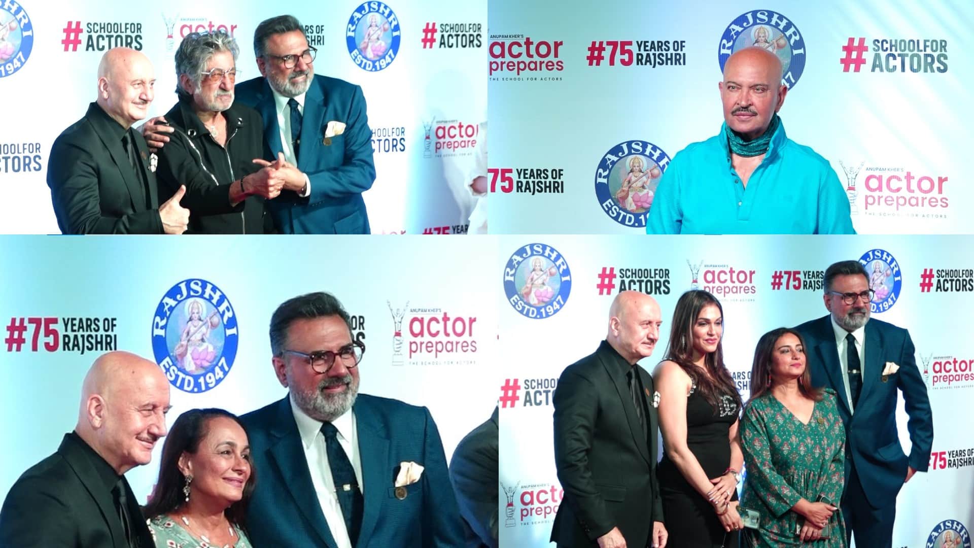 Anupam Kher Sooraj Barjatya Host Grand Premiere Of uunchai Amitabh starrer film will release on 11 November