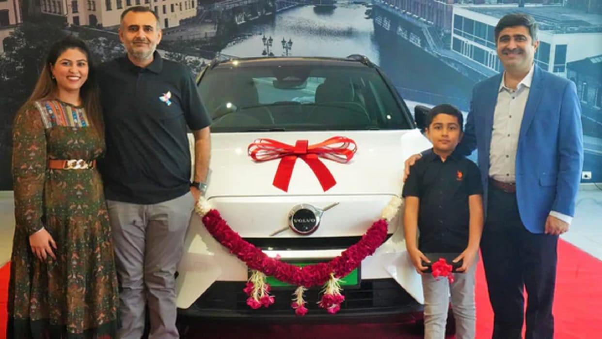 Volvo XC40 Recharge electric SUV delivery starts in India India's most affordable luxury electric vehicles