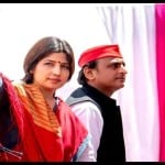 अखिलेश यादव और डिंपल यादव