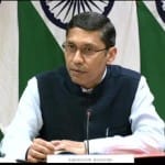 विदेश मंत्रालय के प्रवक्ता अरिंदम बागची।