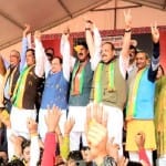 कांगड़ा में भाजपा अध्यक्ष।