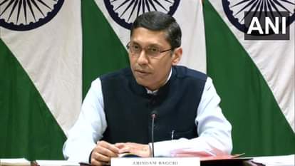 विदेश मंत्रालय के प्रवक्ता अरिंदम बागची (फाइल)