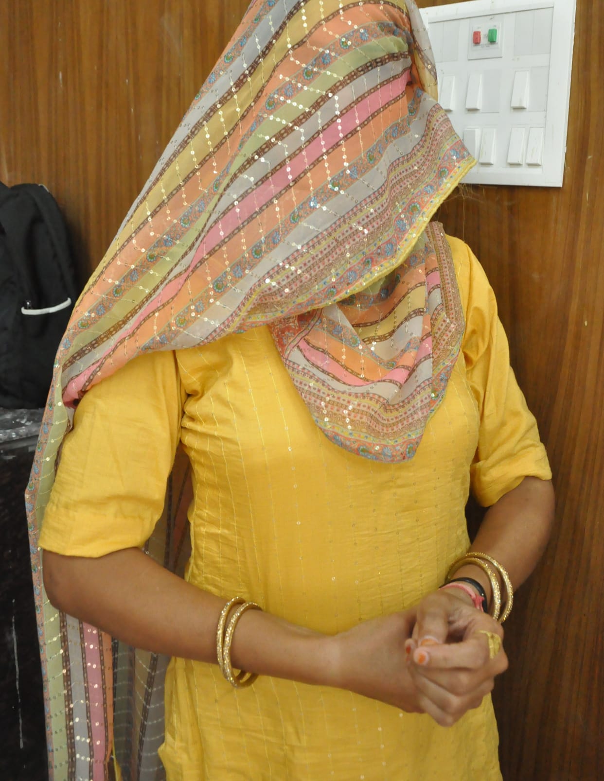 90 percent women candidates came under the guise of veil to enroll