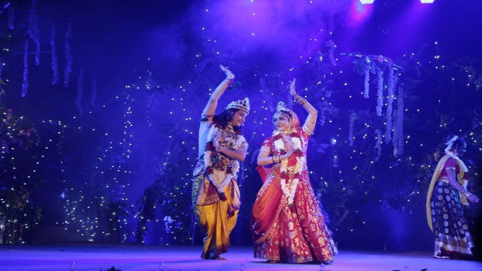 Hema Malini performs Maharas in Jawahar Bagh mathura