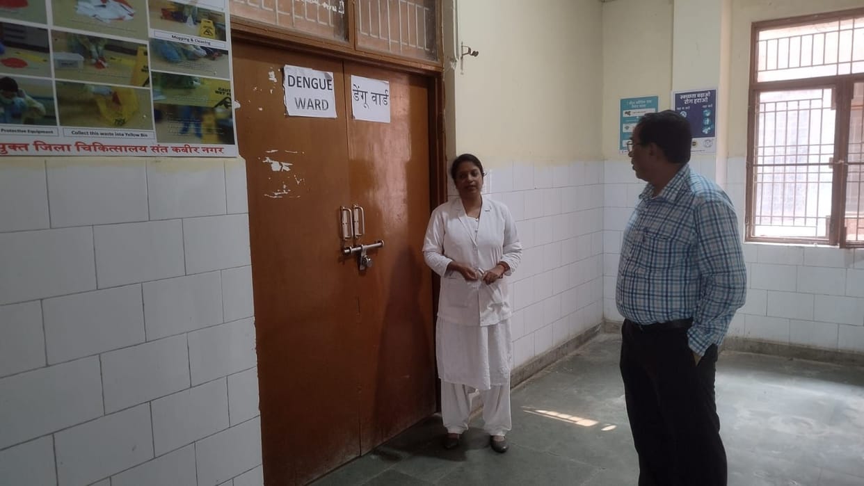 If dengue outbreak increases then platelets will have to go non-district