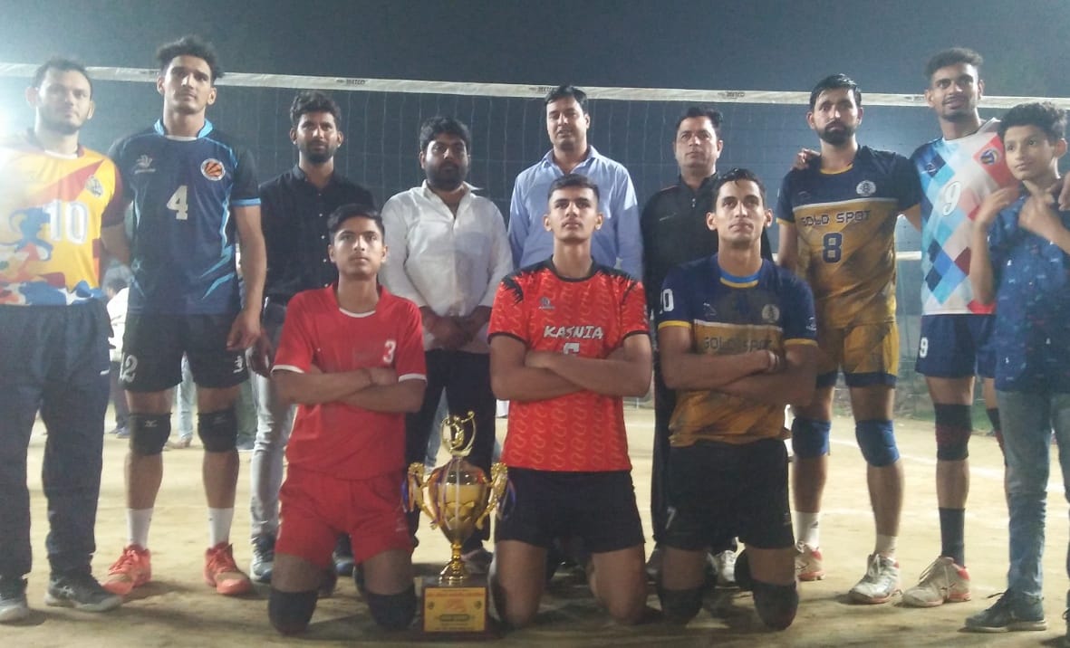 Delhi team became the winner in Volleyball