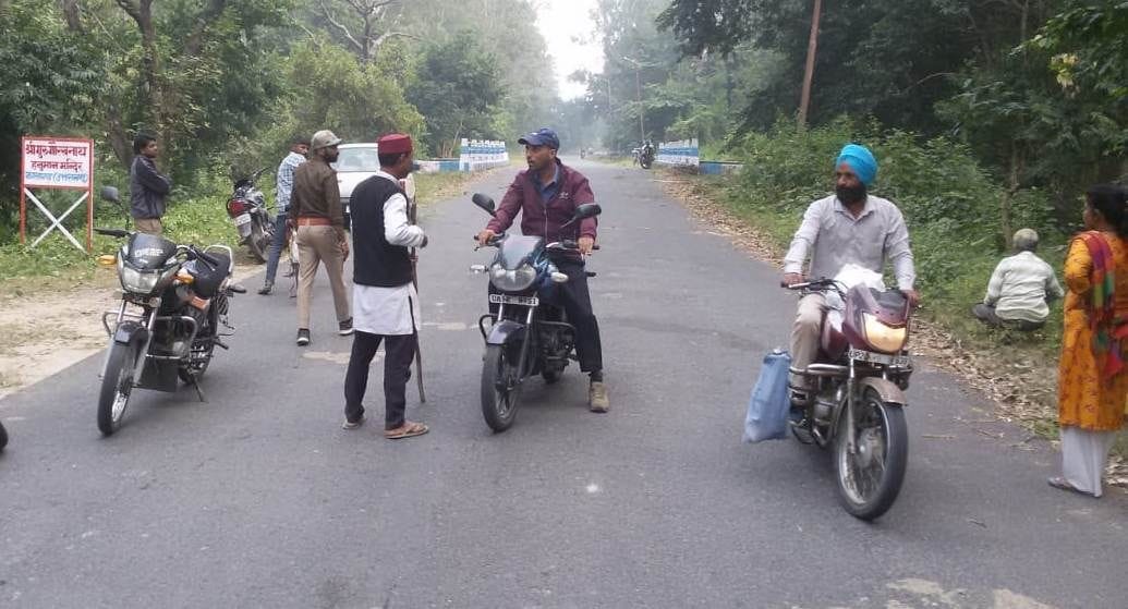 Tiger attacked the woman, ran away after making noise