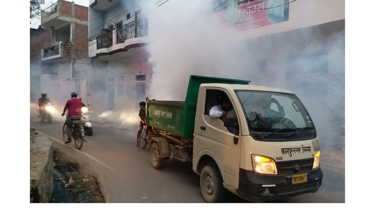 Tiger Mosquito attack intensified in Kanpur, Municipal Corporation was negligent in fogging