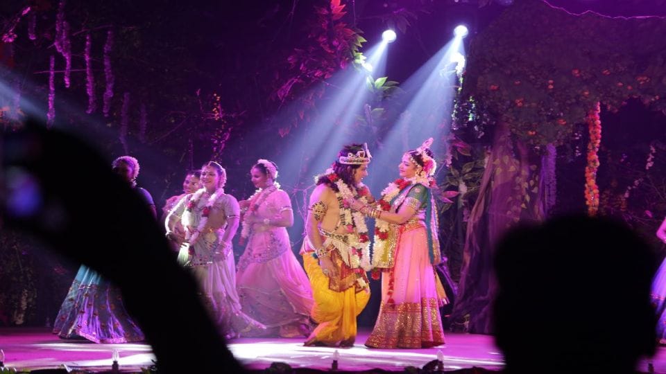 Hema Malini performs Maharas in Jawahar Bagh mathura