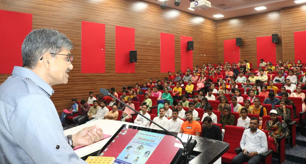 Information about admission to defense services given to students in CRSU