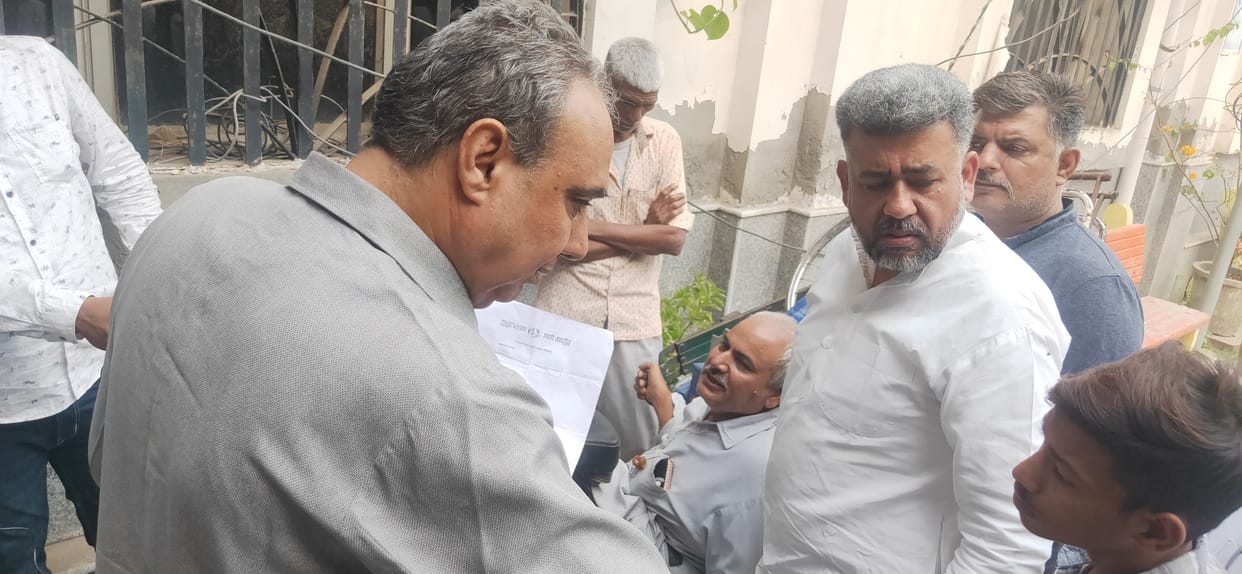 Divyang, wandering for NDC, narrated the pain, so the councilor was worried
