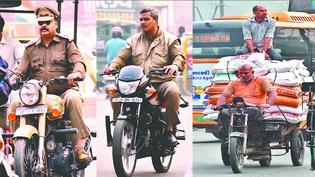 Meerut News: Police took action against 3186 people for breaking rules, fined two lakh