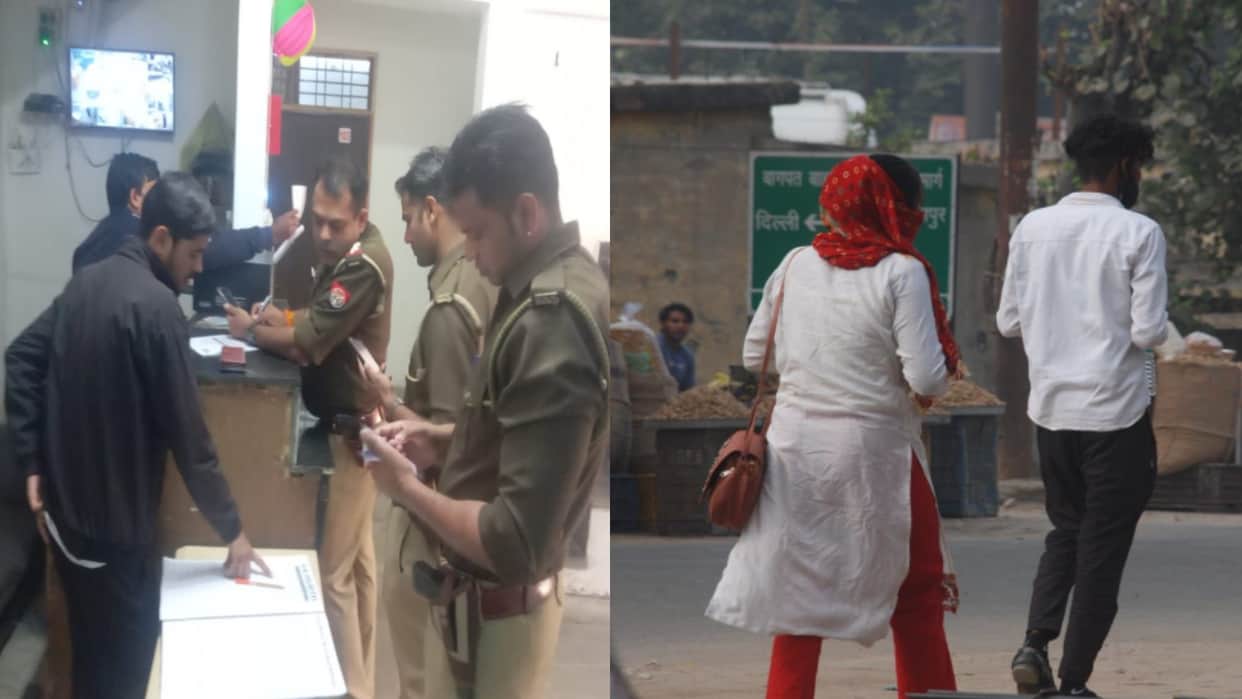 Baghpat : Police raid in Hotel and caught of many lover couple and owner arrested