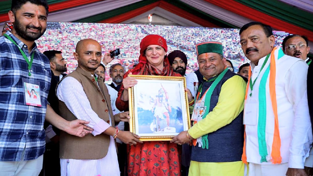 himachal election 2022, Priyanka, Baghel and Pilot give edge to Congress's election campaign