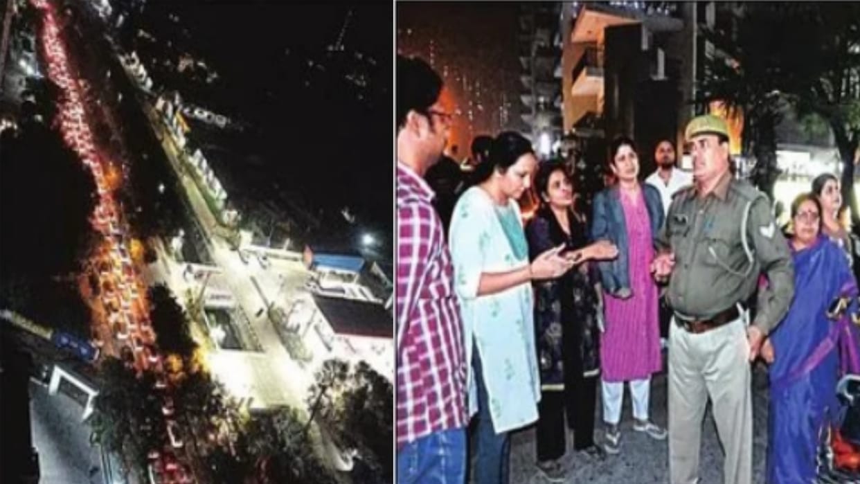 The commotion went on for 22 hours for the dog, the corporation's team was stopped at the gate, report filed