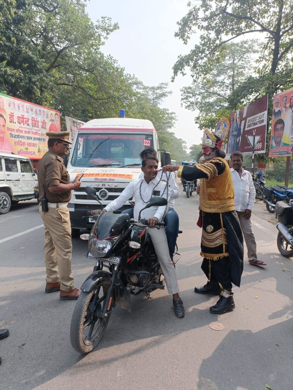 trafic rule awareness campain