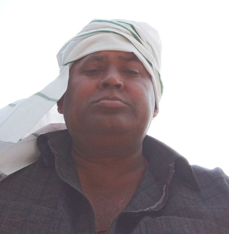 farmer suicided by shot himself in mainpuri