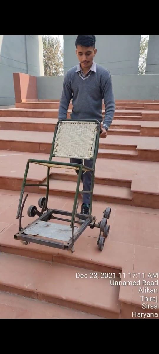 Amarinder's unsurpassed idea, divyang will climb stairs without anyone's help