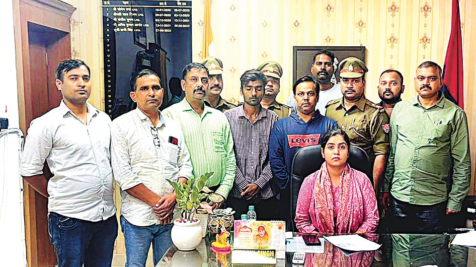 Police caught illegal telephone exchange