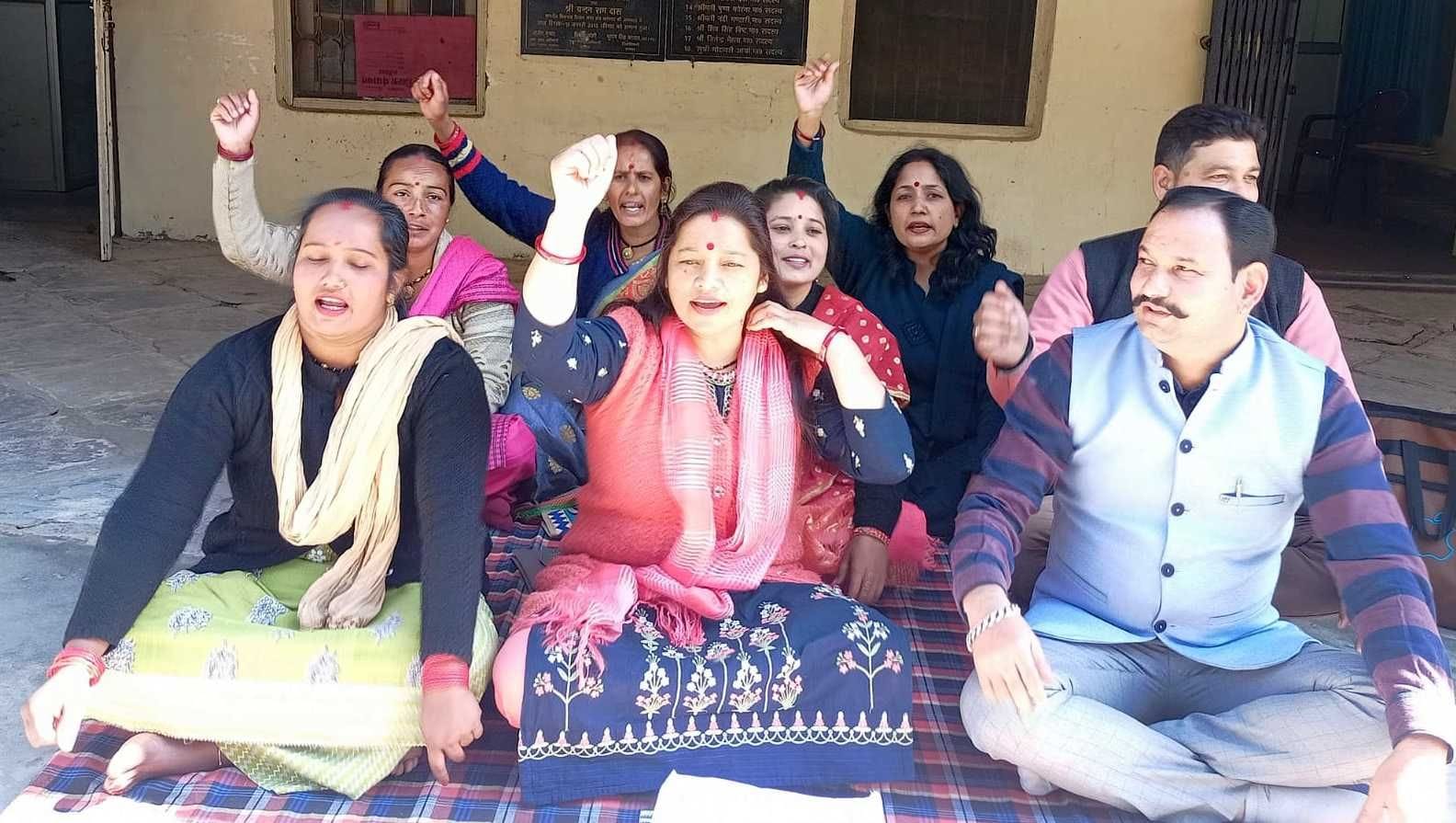 Dharana in Jila Panchayat Bageshwar