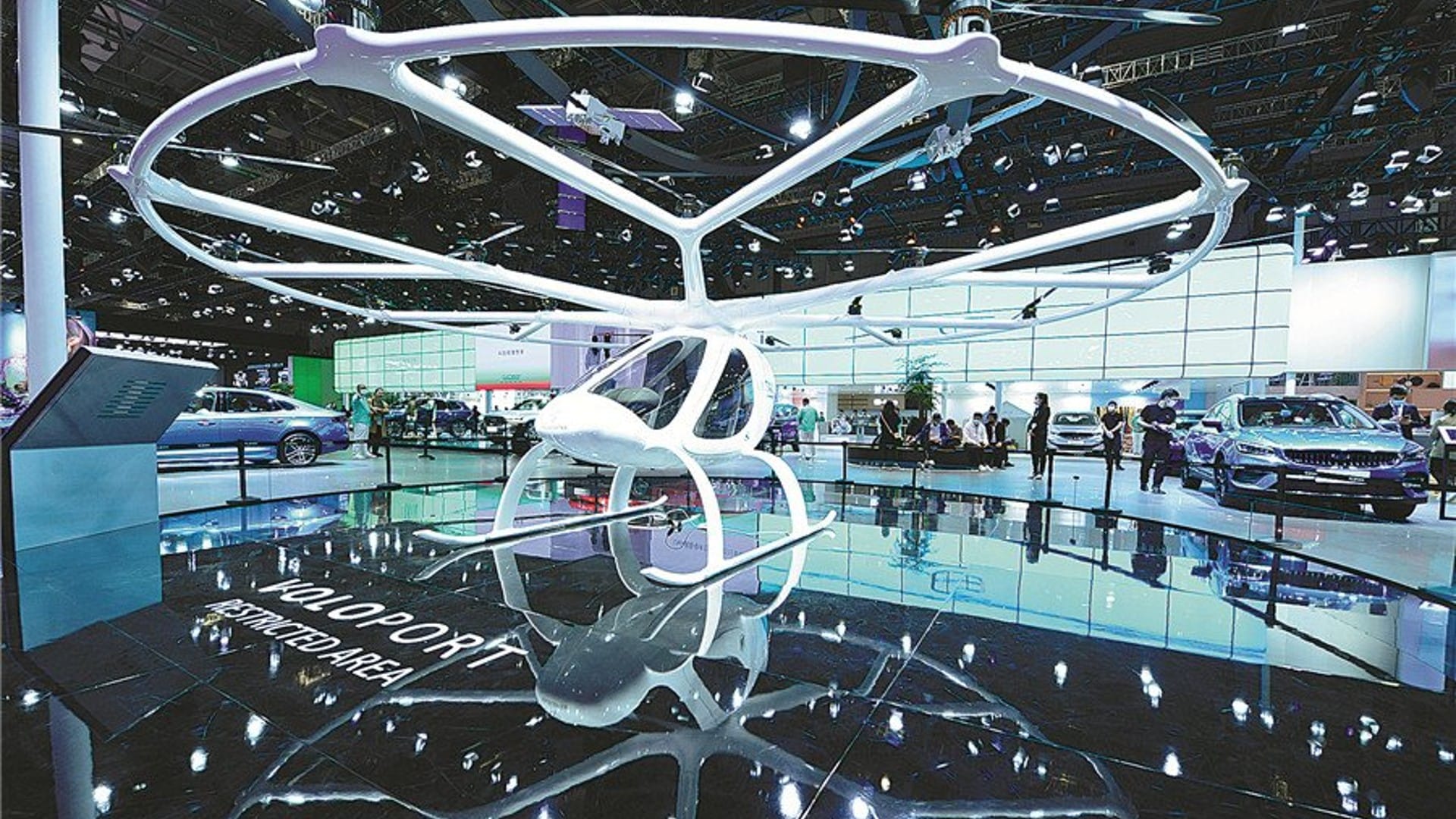 Drone Taxi Volocity First Flight Successful Volocopter will start Drone Taxi during paris summer olympics