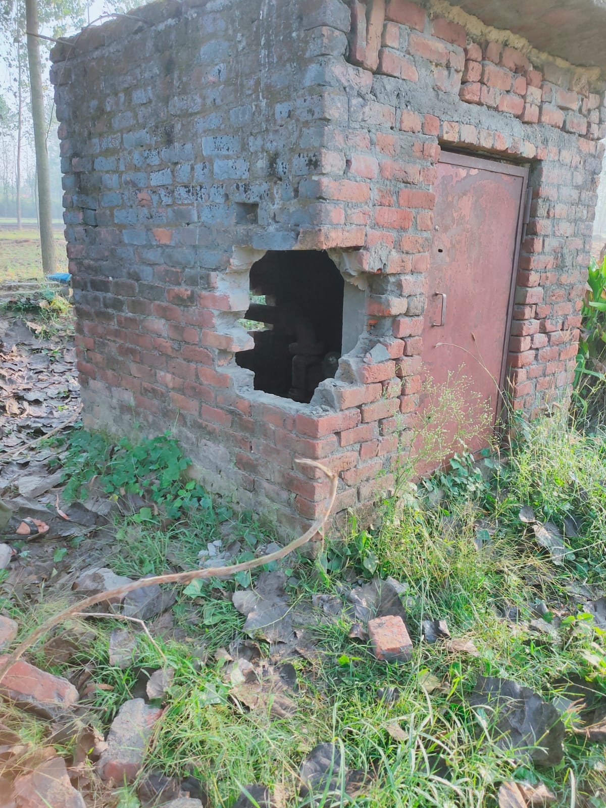 Goods stolen from tubewells of 18 farmers in a single night