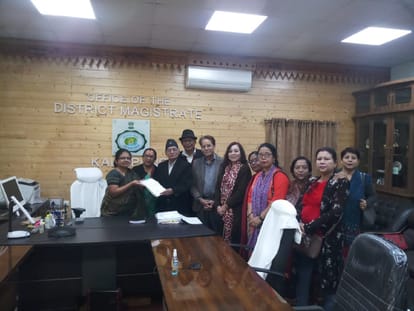 Gorkhaland: ज्ञापन सौंपने गोरखा सगंठन