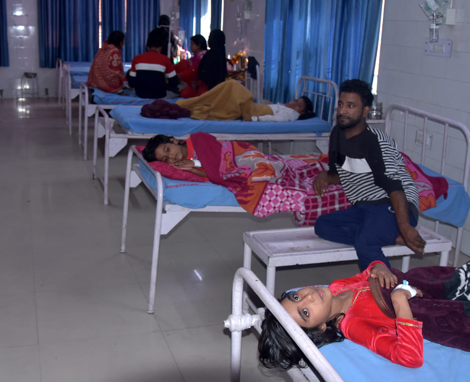 Pneumonia patients increasing due to change in weather