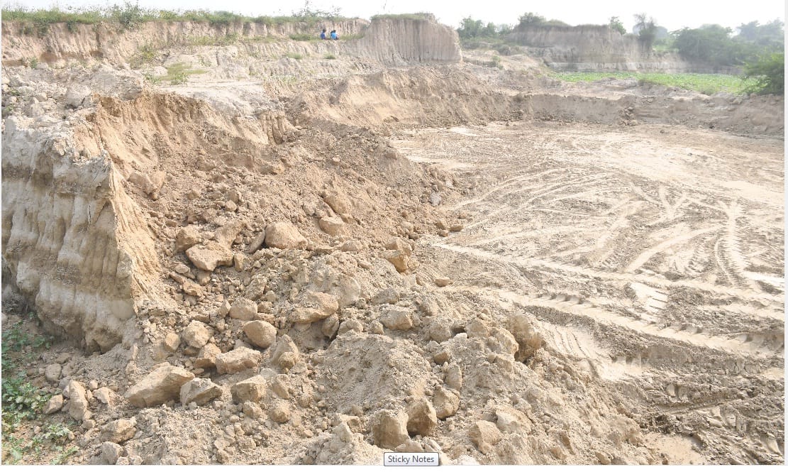 Fighting and firing for supremacy in mining in Kannauj