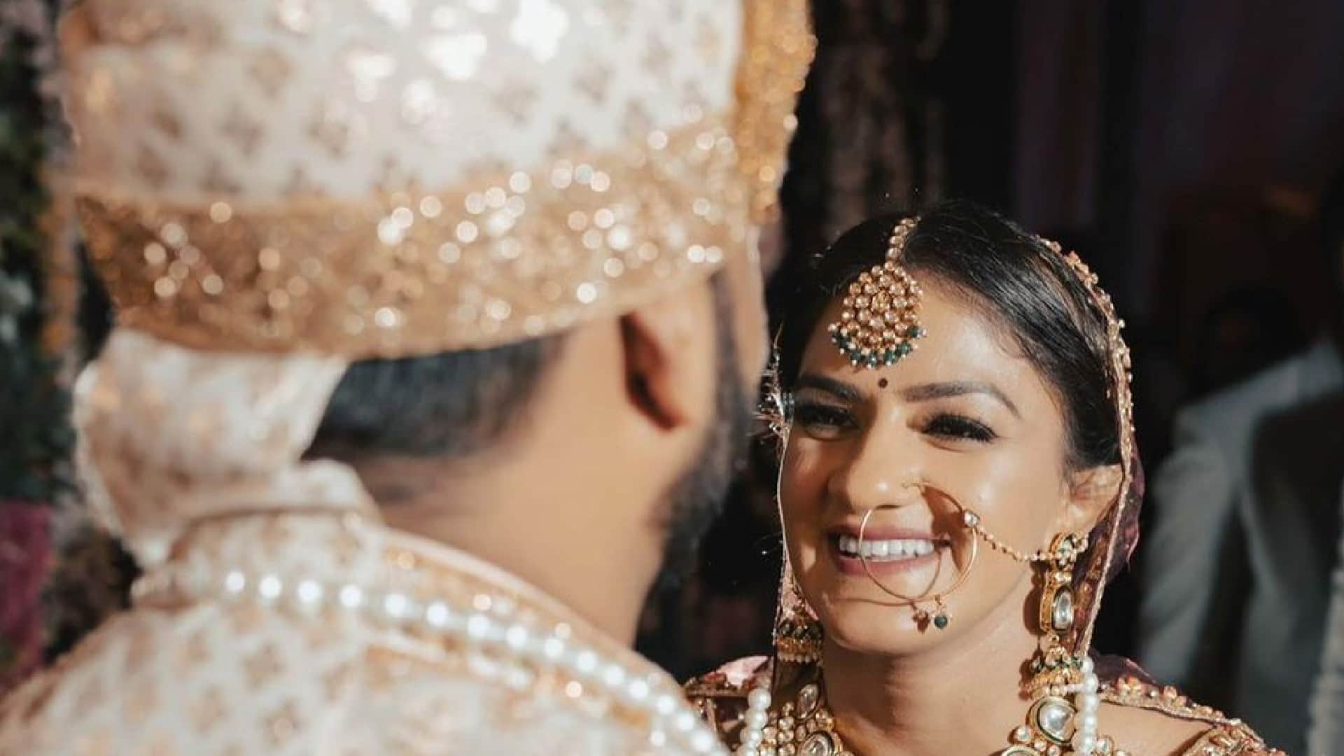 MMA fighter Ritu Phogat married Sachin Chhikara and shares Wedding Photo on social media