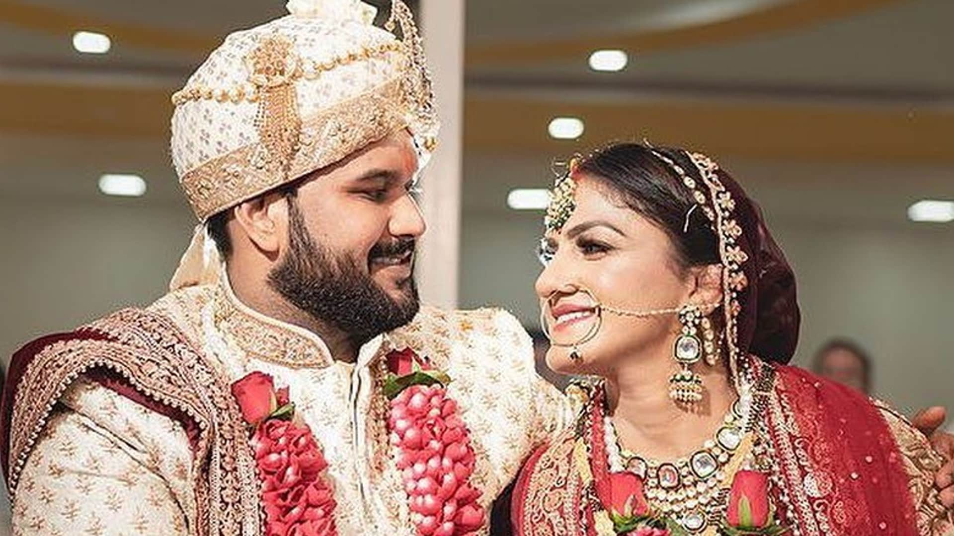 MMA fighter Ritu Phogat married Sachin Chhikara and shares Wedding Photo on social media
