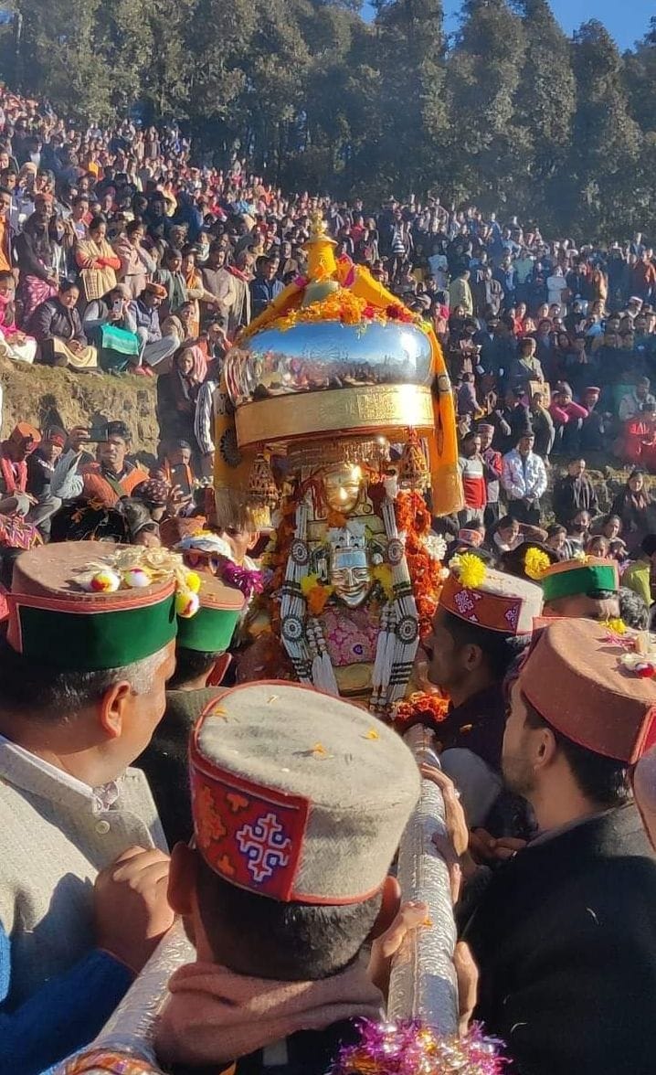 mandi news himachal newMundan ceremony of children hum of Dev Vishnu Matloda