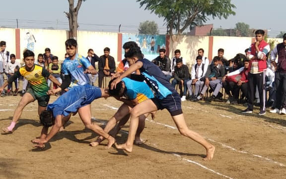 Raman Sadan defeated Bhabha Sadan in Kabaddi