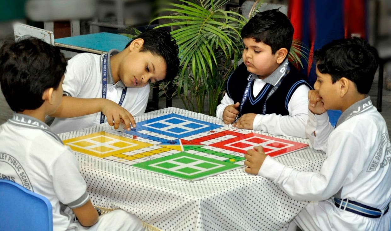 Terra House First in Ludo Competition at Doon Valley School