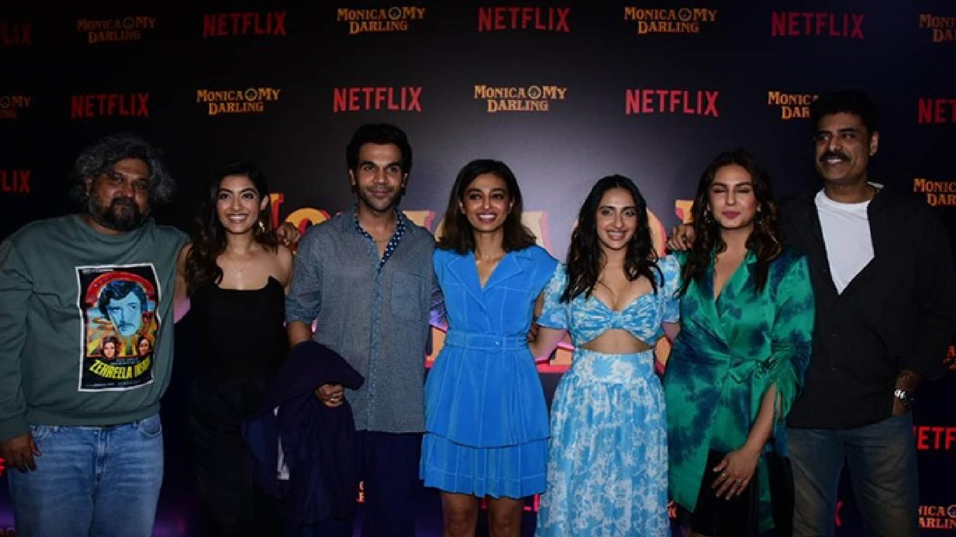 Monica O My Darling Screening rajkummar rao Sikandar Kher calls Vicky Kaushal and Abhishek Bachchan as sisters