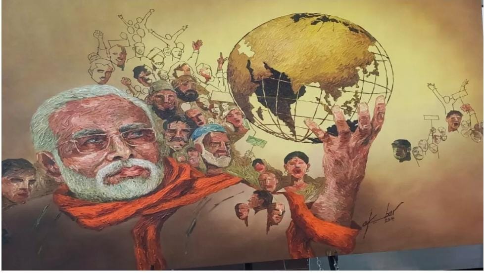 Chief Minister Yogi Adityanath inaugurated the photo exhibition based on the personality of PM Modi