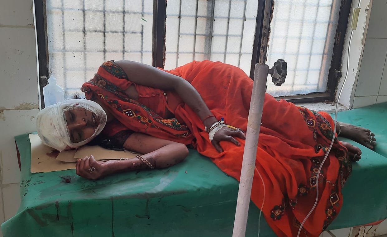 Man jumped in front of train after beating his wife brutally