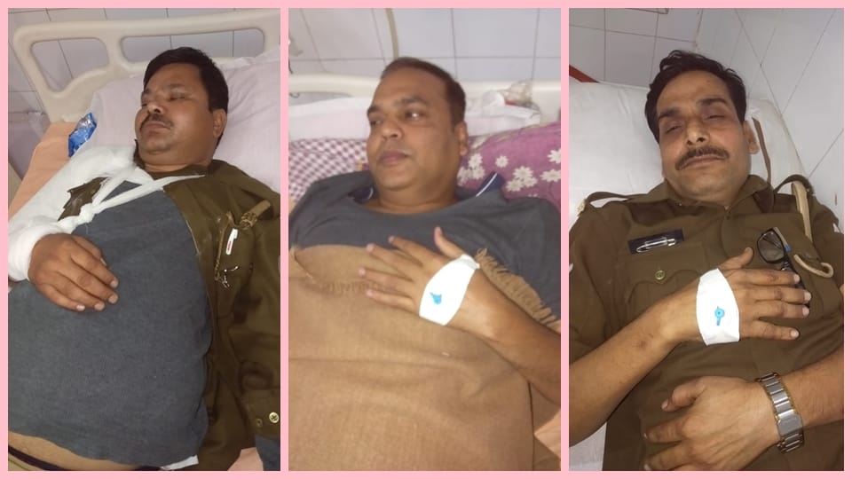 Vehicles collided in Deputy Chief Ministers convoy CO and two constables injured