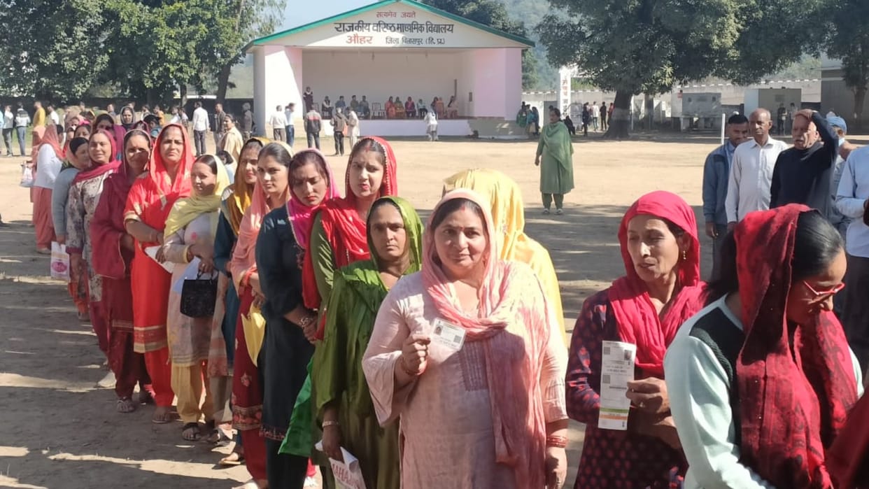 Himachal Election 2022 Live Updates Opinion Poll HP Vidhan Sabha Chunav Voting Percentage Jai Ram Thakur