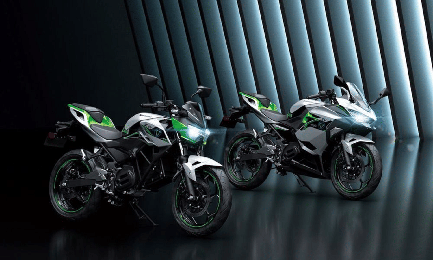 Kawasaki showcases two new electric motorcycles new Z and Ninja at EICMA 2022