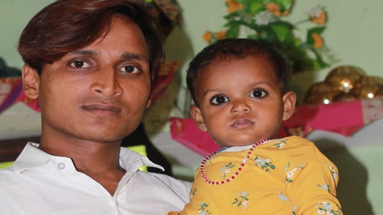 NCR second youngest child 18-month-old Mahira donated her organs